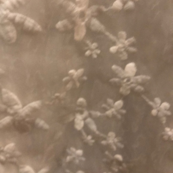 NEW. LONG WHITE GOWN WITH ORGANZA SHEER FABRIC OVERLAY. BEACH WEDDING/FORMAL - Picture 7 of 11